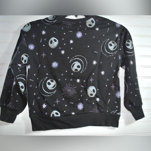 Nightmare Before Christmas NBC Jack and Sally Pullover Girls Sweatshirt NWOT - Picture 13 of 16